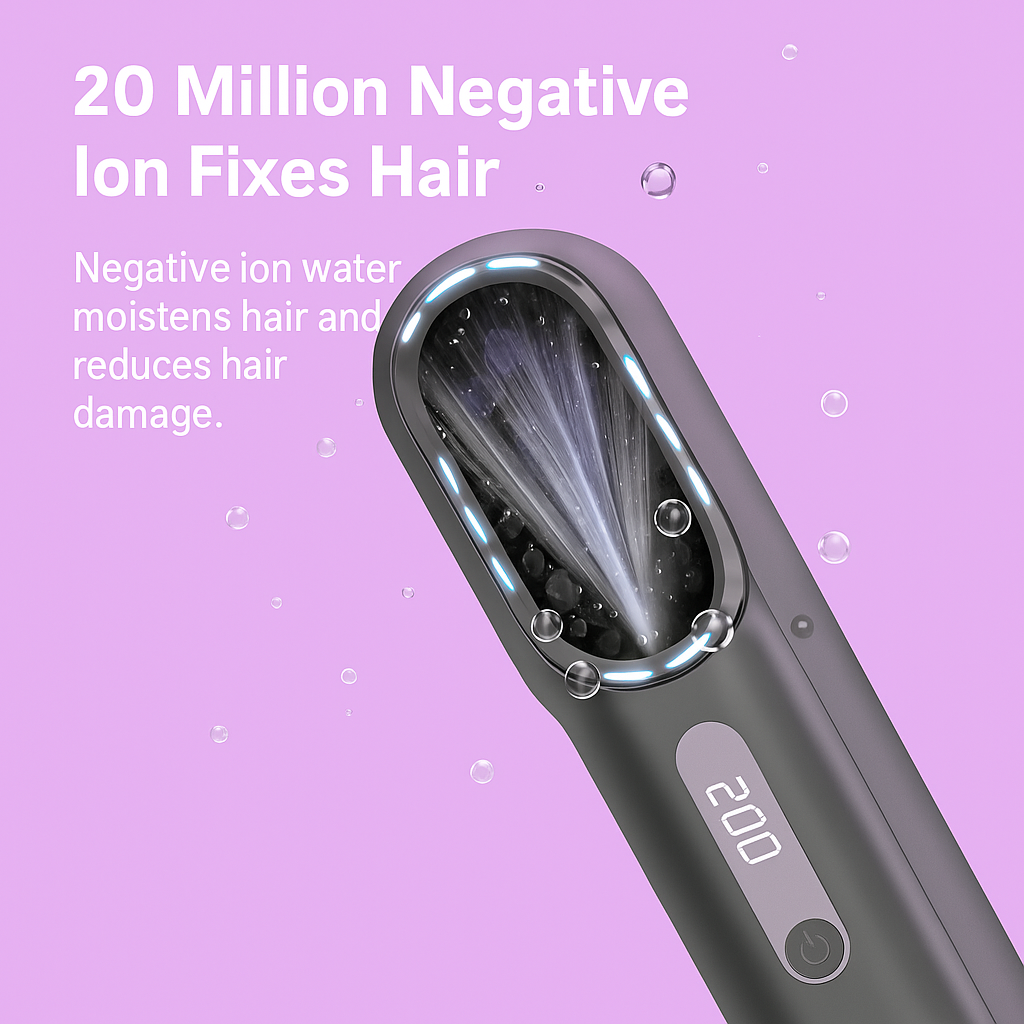 GlissiGo - Portable Straightener Brush